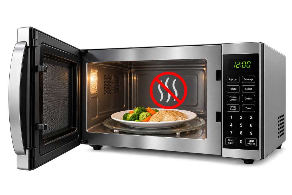 Microwave Won’t Heat or Turns But No Warmth